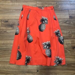 Ann Taylor Pineapple Skirt